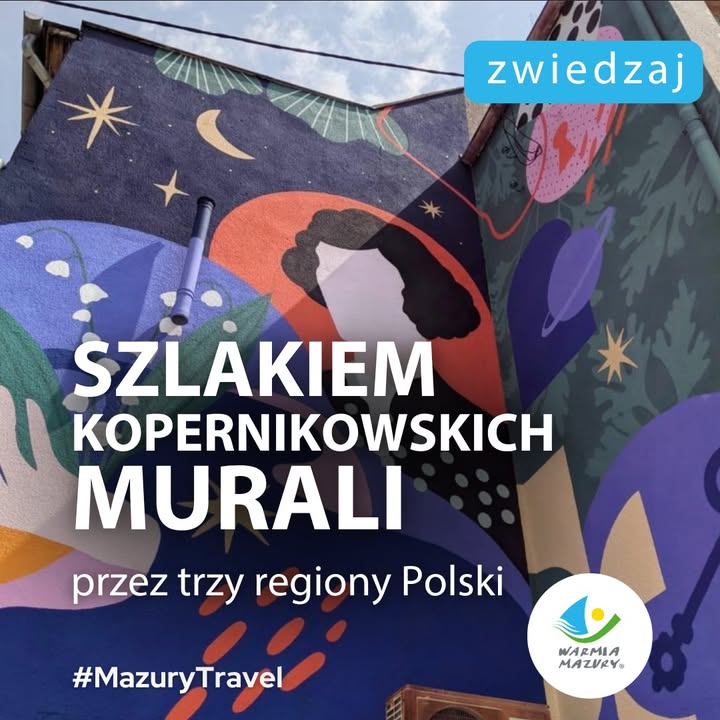 🎨 Mikołaj Kopernik w wersji street art? Jak najbardziej!