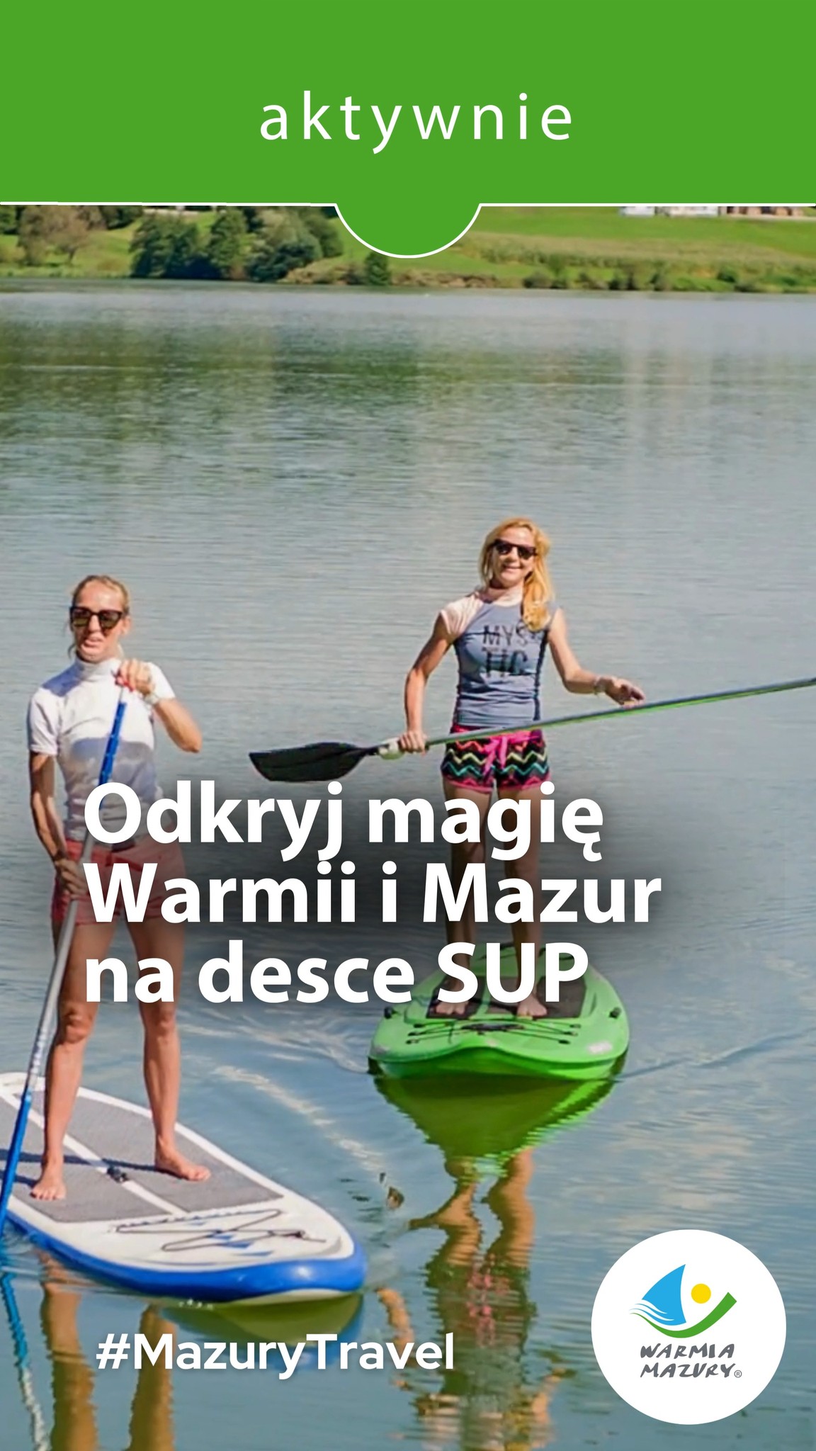 Jest wiele sposobów na odkrywanie Warmii i Mazur. Dziś przychodzimy z propozycją zwiedzania z bardzo ciekawej perspektywy - tafli wody. Mamy tutaj miłośników pływania na desce SUP?